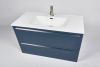 Тумба с раковиной Inda Piccadilly INDA Piccadilly 80BD Kona 80х50 подвесная цвет синий