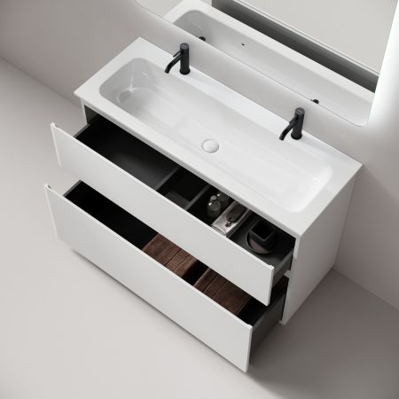 Тумба под раковину Sancos FOLK Floor FL120FW 120х40 напольная цвет белый