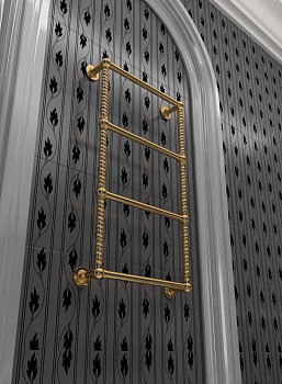 Полотенцесушитель Cordivari Retro1 3551330150002 58х98 водяной хром