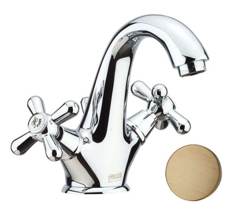 Смеситель Fiore 26ZZ0623 на раковину бронза - фото 2