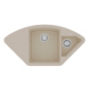 Кухонная мойка LeMark Irkana 980 9910044 98х50 цвет бежевый поверхность матовая