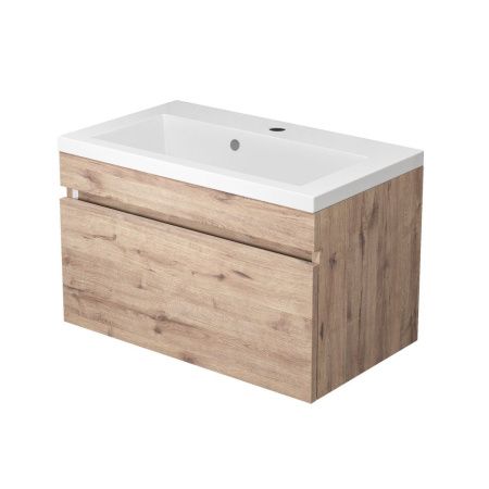 Тумба под раковину Uperwood Eva 3930213463 60х50 подвесная цвет коричневый