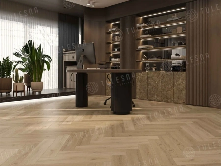 SPC ламинат Tulesna Art Parquet 1005-5 Caldo толщина 0.4 см 43 класс 600х125