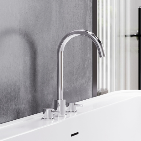 Смеситель Damixa Scandinavian Pure 360200000 на раковину хром