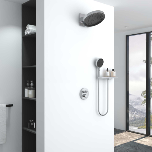 Душевая система Vincea Inspire VSFW-3I22MT3RCH встраиваемая в стену