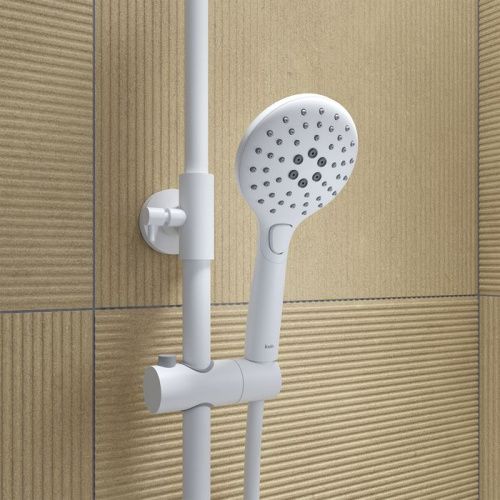 Душевая стойка IDDIS Ray RAYWT3Fi06 настенная цвет белый - фото 5