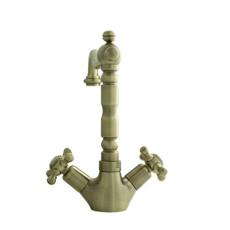 Смеситель для кухни Clever WITH2 ANTIGONA 61773 на мойку бронза