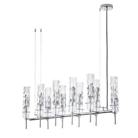 Люстра подвесная Crystal Lux Primavera (Примавера) PRIMAVERA SP10 CHROME