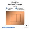 Комплект сантехническая инсталляция с клавишей смыва Iberica Blanca INOX-C IB.001M.1141