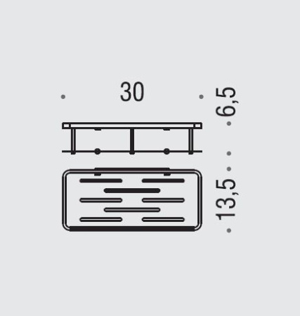 Полка Colombo Angolari B9641.CR