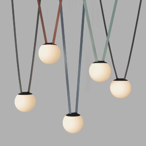 Трековый однофазный светильник Denkirs Belty orb (Белты орб) DK5551-BK - фото 4