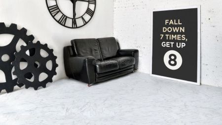 Кварцвиниловая плитка Alpine Floor Grande Stone ECO 8-1-2 matt Дымчатый Лес толщина 0.3 см 43 класс 470х470