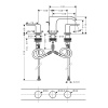 Смеситель Hansgrohe Vivenis 75033700 на раковину белый