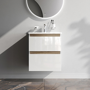 Тумба под раковину Am.Pm X-Joy M85AFHX0552WG 53х45х60 подвесная цвет белый