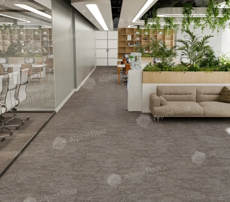 Ковровая плитка Alpine Floor Astoria 401-3 Грейс толщина 0.7 см 33 класс 500х500