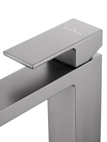 Смеситель Wonzon & Woghand Cube WW-88139016-BGM на раковину графит - фото 4