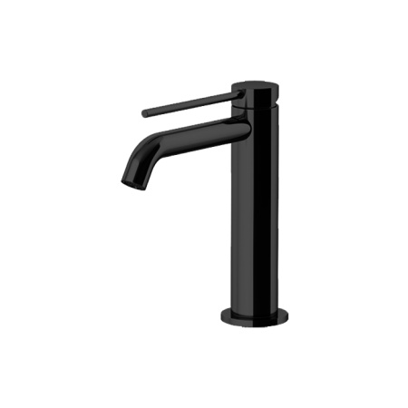 Смеситель Gattoni CIRCLE TWO 9144/91NO на раковину черный без термостата