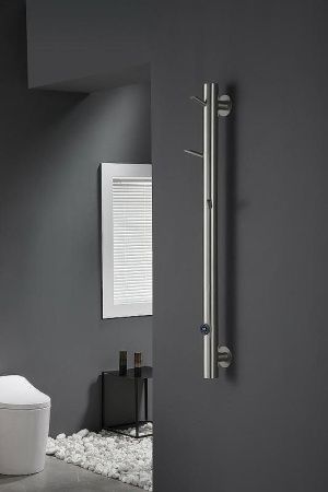 Полотенцесушитель электрический Boheme OAK 724-NB 20х150 никель
