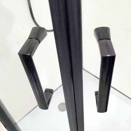 Душевая кабина Тритон Прайм-Блэк Щ0000071582 90х90 четверть круга с крышей ориентация универсальная