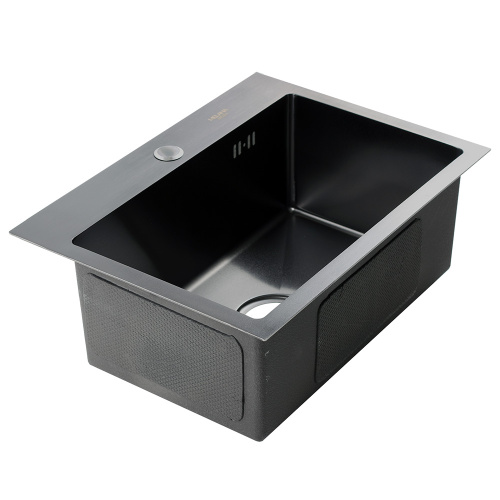 Кухонная мойка Melana ProfLine H5138BF 51x38 цвет графит - фото 4