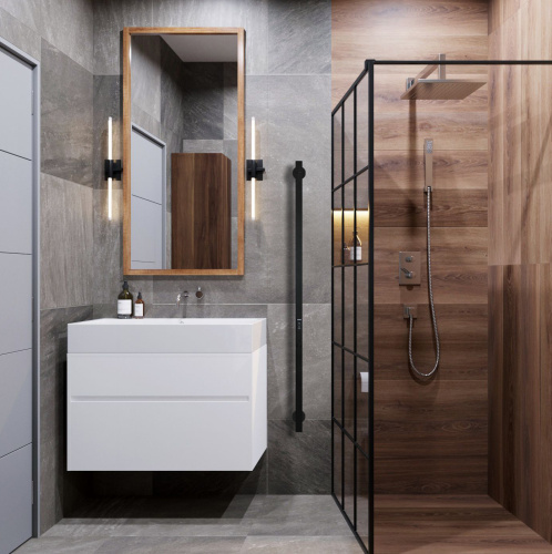 Полотенцесушитель Indigo  Style PRO  LSPRE120-3BRRt 3х120 электрический черный муар - фото 4