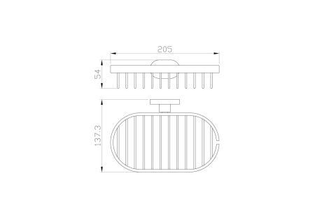 Мыльница с держателем Wonzon & Woghand First WW-8424