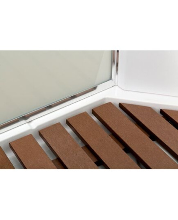 Душевая кабина AvaCan EM1512L 120х80 асимметричная с крышей ориентация левая