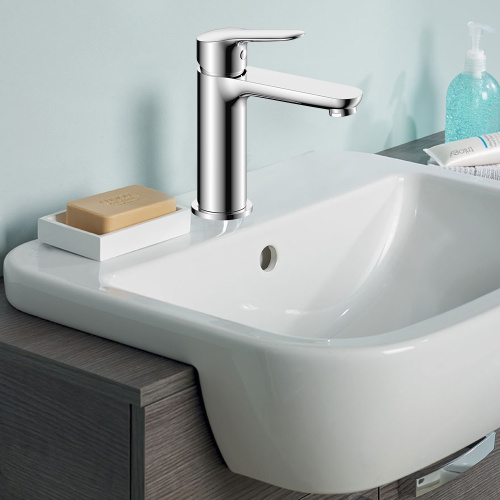 Смеситель WesnaArt Tis TIS21-210 на раковину хром - фото 3