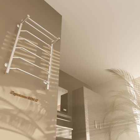 Полотенцесушитель электрический Altasan Горизонт Горизонт8050П 55х80 хром