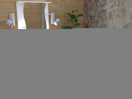 Тумба под раковину Stella Polar Волна SP-00000231 40х30 напольная цвет белый