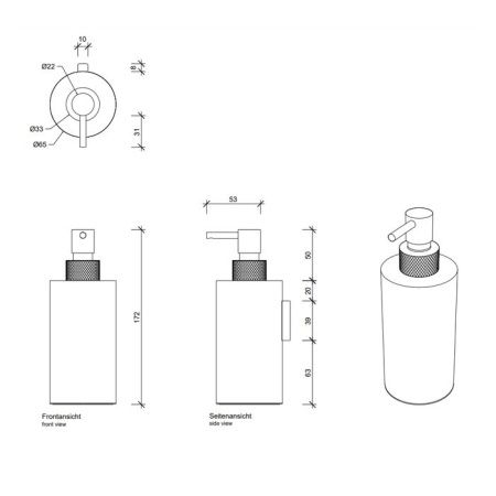 Дозатор Decor Walther Club 856020