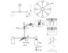 Люстра на штанге Ambrella Light Modern (Модерн) TR9575