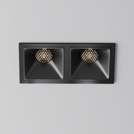 Светильник встраиваемый Maytoni Technical Alfa LED DL043-02-10W4K-SQ-B-1