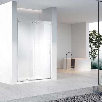 Душевая дверь Vincea Como-N VDS-4CN140CL 140х195 стекло прозрачное профиль хром глянцевый