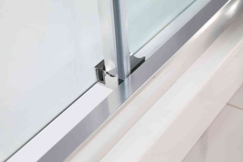 Душевой уголок Cezares LUX-SOFT LUX-SOFT-W-AH-1-150/90-C-Cr-IV 150х90 стекло прозрачное профиль хром глянцевый без поддона - фото 3