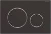 Клавиша смыва механическая Geberit Sigma20 115.882.14.1 цвет черный/хром