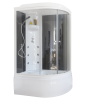 Душевая кабина Royal Bath ВК RB8120BK3-BT-L 120х80 асимметричная с крышей ориентация левая