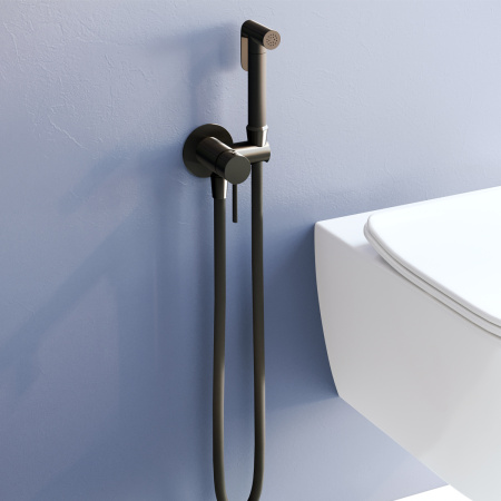 Гигиенический душ со смесителем RGW Shower Panels (Шоувер панелс) 581408211-04 черный