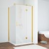 Душевой уголок Vegas-Glass AFP-Fis TUR+NOVO AFP-Fis TUR NOVO h1890 90*100 09 10 R 90х100 стекло матовое профиль золото глянцевое без поддона