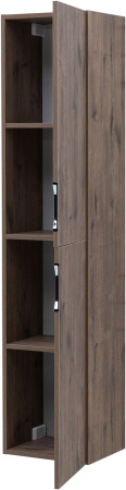 Шкаф-пенал Aquanet Алвита New 00334189 35х31х158 подвесной цвет коричневый