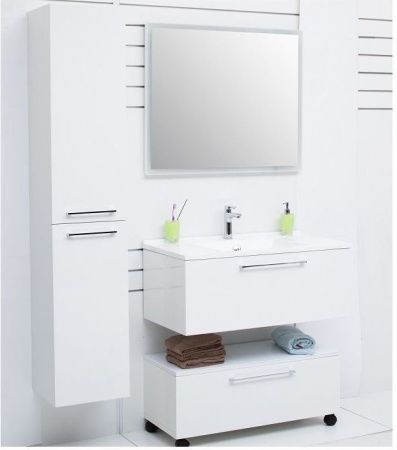 Шкаф-пенал De Aqua Токката 00167272 40х180 подвесной