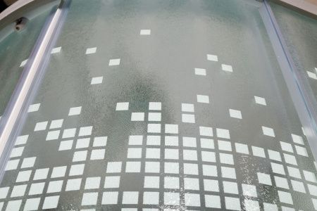 Душевая кабина AvaCan L908GM 80х80 четверть круга с крышей ориентация универсальная