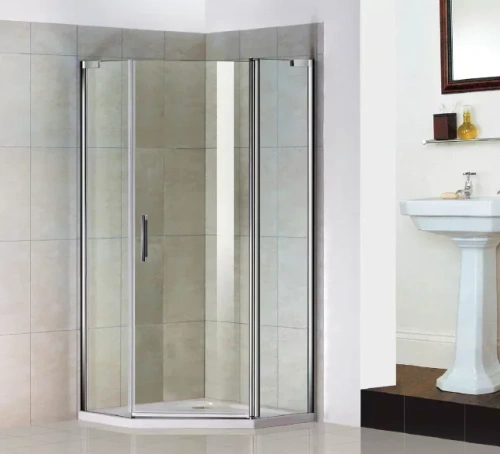 Душевой уголок Good Door PANDORA ПД00065 100х100 стекло прозрачное профиль хром без поддона - фото 3