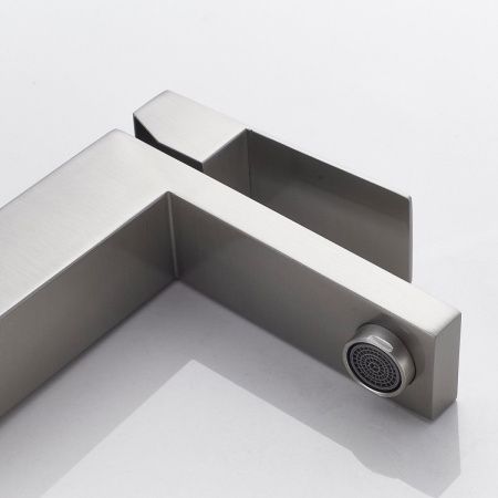 Смеситель Shevanik S7001L на раковину сатин