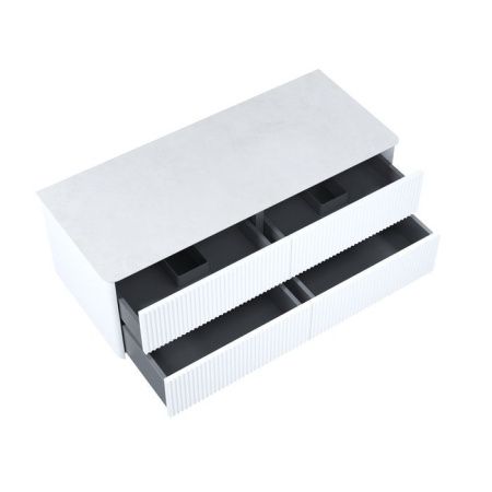 Тумба под раковину Iddis Aiger AIG12W1i95K 120х50 подвесная цвет белый