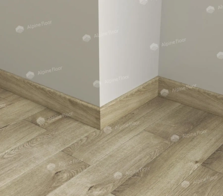 Напольный плинтус Alpine Floor Parquet Light SK 13-5 Бежевый толщина 1.25 см 2200х80