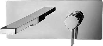 Смеситель Paffoni Rock RO105CR встраиваемый в стену хром