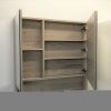 Зеркало-шкаф Comforty Парма 00004143489CF 80х80 подвесной цвет бежевый