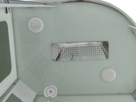 Душевая кабина AvaCan A A2912L 120х90 асимметричная с крышей ориентация левая