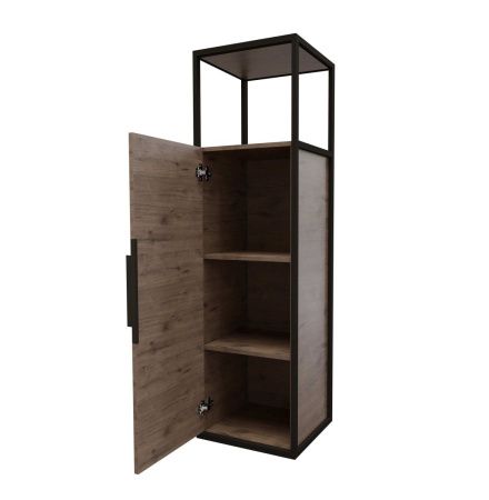 Шкаф-пенал Grossman Лофт 304001 40х140 подвесной цвет коричневый